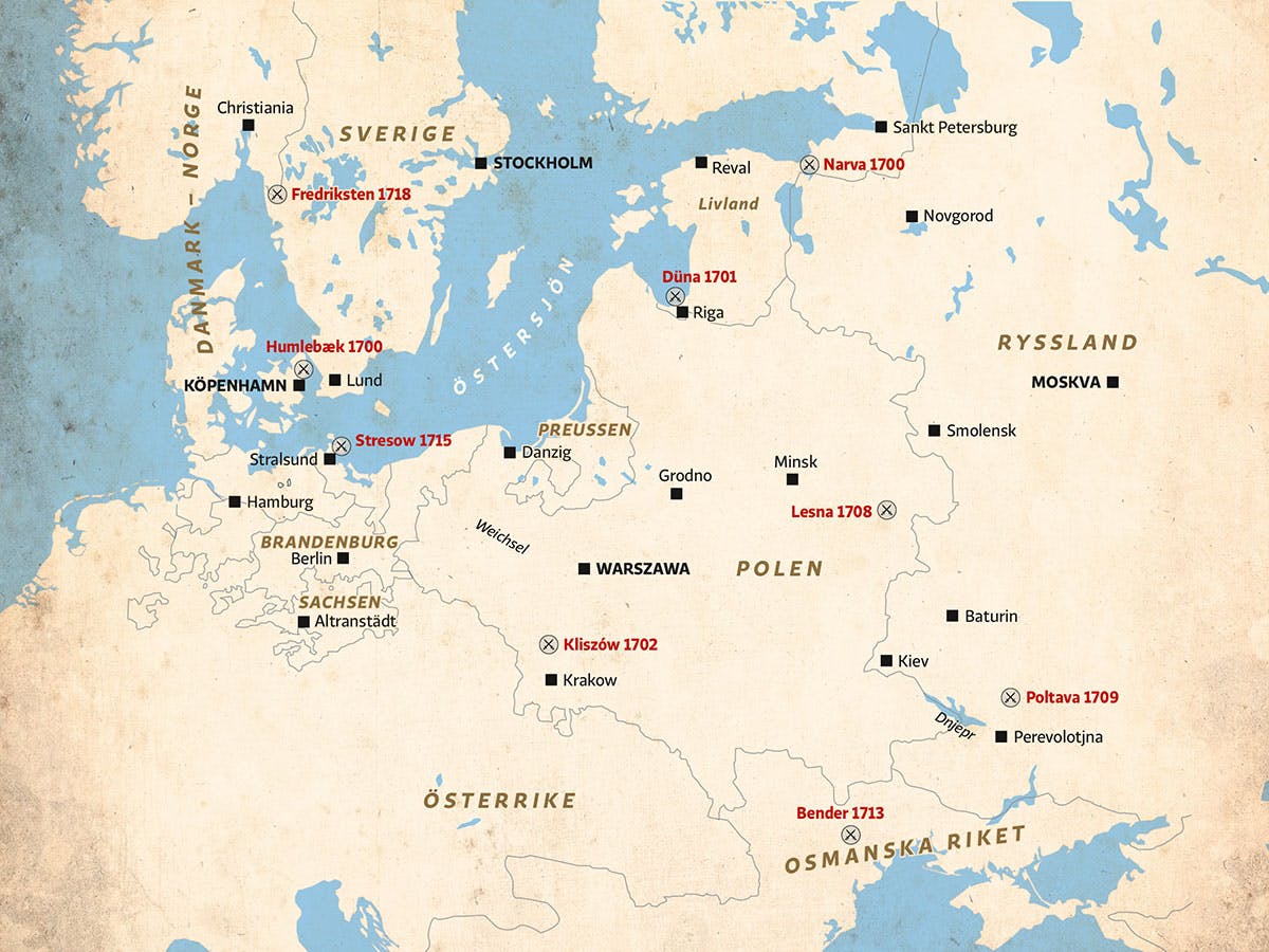 Karl XII fältslag under stora nordiska kriget. Karl XII fältslag under stora nordiska kriget.